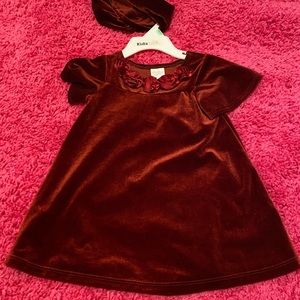 Beautiful Velvet 12m Dress